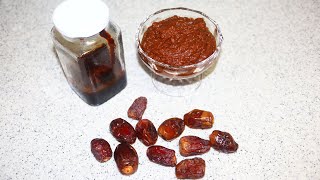 How To Make Date Syrup And Paste, Healthy Natural Sweetener | Healthy Sugar Substitute