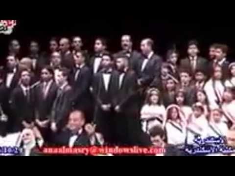 امانه عليك ياليل طول غناء طارق فاضل كورال قصر التذوق الفنى حفل المكتبة 29 اكتوبر 2016 م 