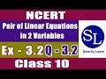 Class 10 NCERT Ex 3-2 Q-3-2 The larger of two supplementary angles exceeds the smaller by 18 degrees