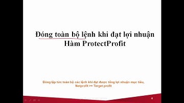 Học Lập Trình Robot Forex   Bài Học 17  Đóng Lệnh Đạt Lợi Nhuận Mục Tiêu ProfitProtect