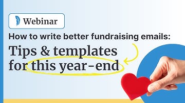 How to write better fundraising emails: Tips & templates for this year-end
