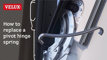 VELUX | How to replace a pivot hinge spring