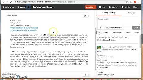 Submittable Editor Side