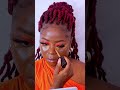 Orange on black women 😍 #shorts #shortsvideo #viral #makeup #tutorial