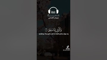 القارئ عامر الكاظمي | سورة الضحى