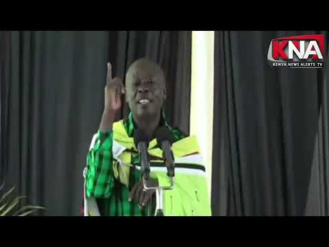 NYINYI MASAAI NI SHEMEJI GACHAGUA EXCITES THE MAA PEOPLE AT WAMUNYORO