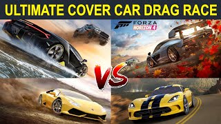Forza horizon 4: ultimate cover car drag race! l lamborghini
centenario vs. huracan dodge viper gts mclaren senna hey guys!...
