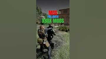 MGS in fallout 4 | Xbox series x mods #gaming #2025 #metalgearsolid #games #xbox #mods #fallout