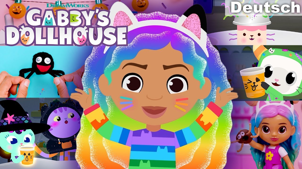 Gabbys GRUSELIGSTE Halloween-Momente!! | GABBY'S DOLLHOUSE
