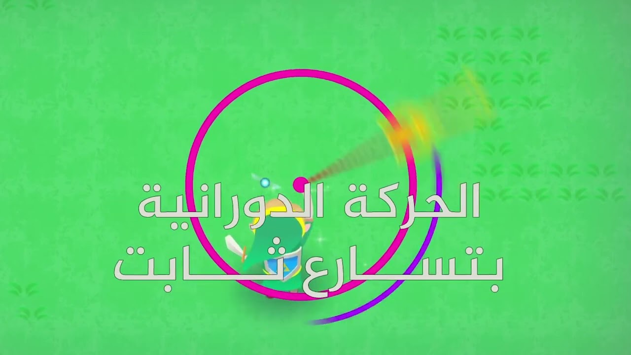 -2022-درس3 |  معادلات الحركة بتسارع زاوي ثابت | الصف11علمي | الفصل2 | الفيزياء