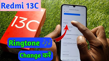 how to change ringtone in redmi 13c, redmi 13c change ringtone