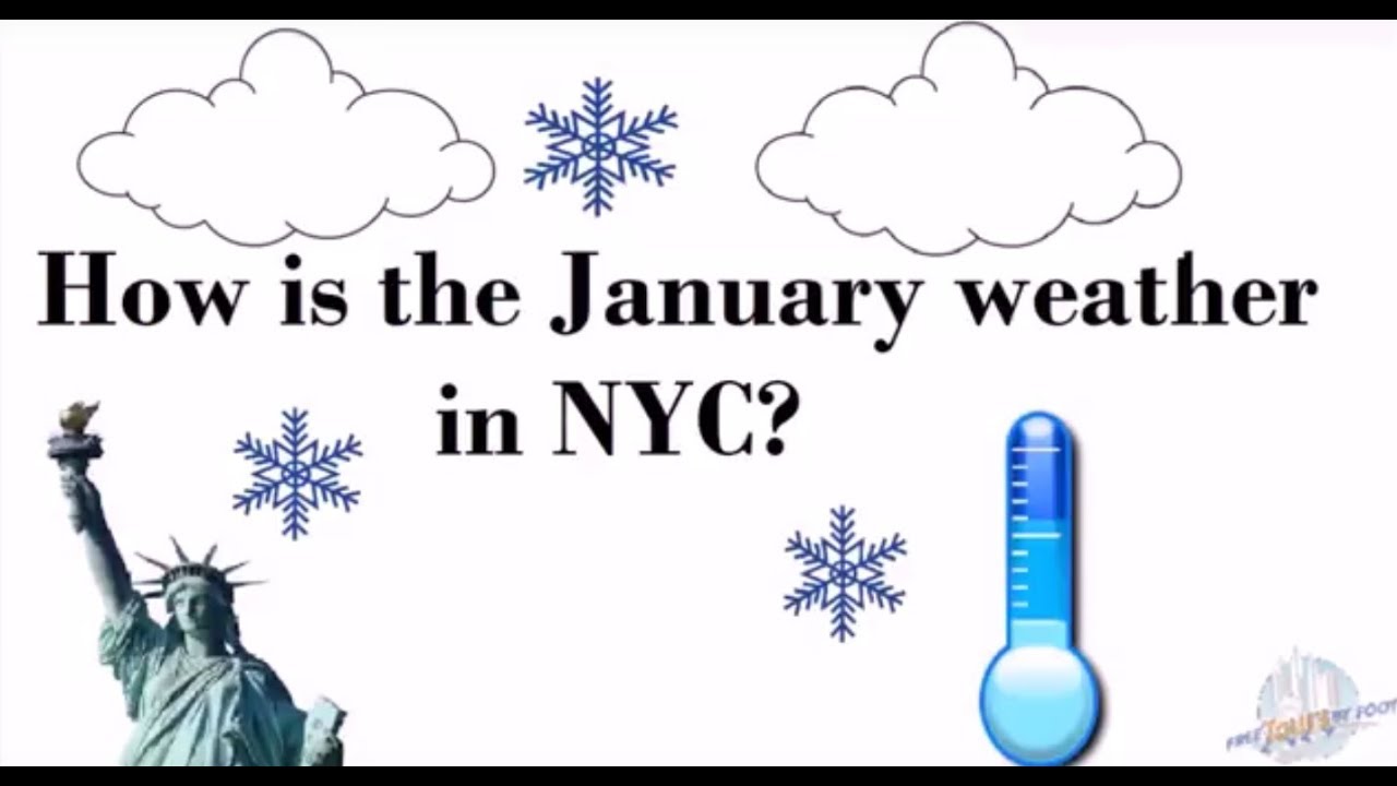 How is the January Weather in NYC YouTube