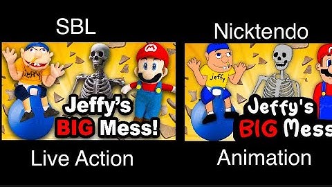 SML Movie: Jeffy’s Big Mess! Live Action + Animation