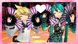 Video thumbnail of "1, 2 Fanclub - [Miku x Len] Edit PV"