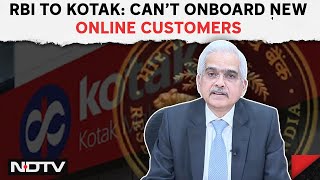 Kotak Bank News Today | RBI Curbs On Kotak Mahindra Bank: No New Online Customers, Credit Cards