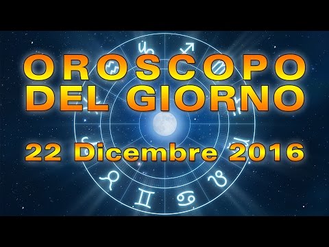 Video: Oroscopo Del 22 Dicembre