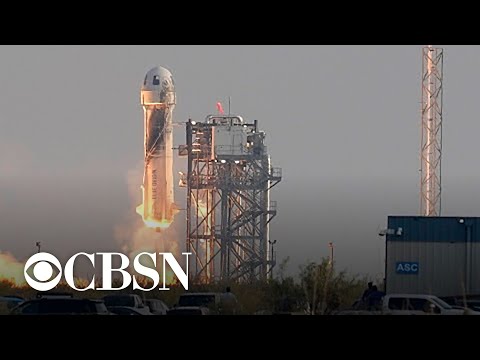 Special Report: Jeff Bezos and Blue Origin launch into space.