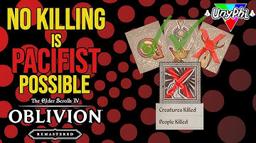 Can You Beat Oblivion Remastered Without Killing Anything - Pacifist Oblivion
