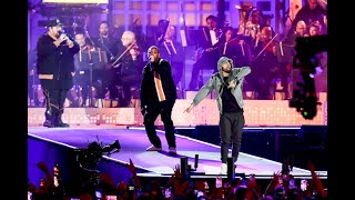 Eminem performs 'Houdini' 'Welcome 2 Detroit' 'Sing For The Moment' & 'Not Afraid' in Detroit (2024)