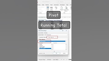 Running Total in Pivot automatically Excel working tutorial #excelpivot #pivot_table