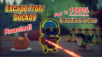 100 ngày ăn vịt quay trong Escape From Duckov -  Part 1: Ground Zero!!!