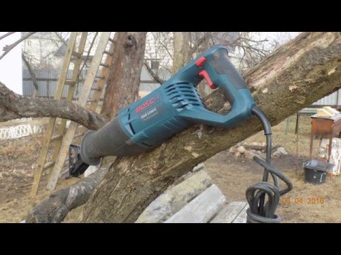 Видео обзор: Сабельная пила BOSCH GSA 1100 E