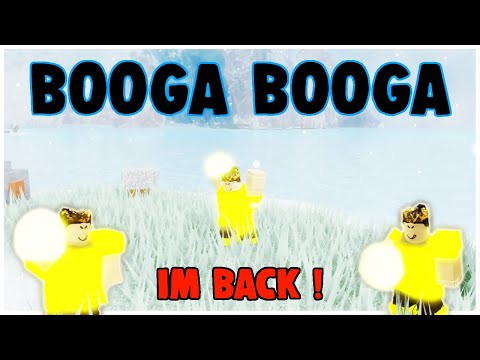 I M Back Pvp Compilation 20 1v1ing Fans Roblox Booga Booga - fans dared me to do things but things went wrong roblox booga