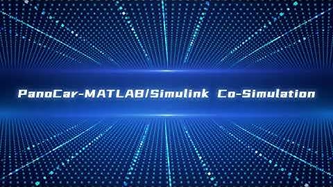 PanoCar-MATLAB/Simulink Co-Simulation
