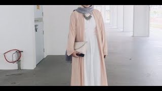 Ide Padu-Padan Busana Ala Korea Buat HIJABER. Ide Gaya Busana Buat LEBARAN.