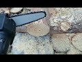 MINI Chainsaw 4-Inch Cordless Electric Protable Chain Saw