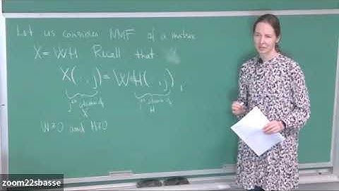 CIMPA@LUMS (Lecture 2) : Kaie Kubjas (Aalto University) , Geometry of Nonnegative Matrix Rank
