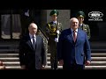 Russia And Belarus National Anthem Putin State Visit 