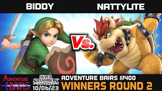 Adventure Bairs #400 - SSBU - Winners Round 2 - Biddy vs. NATTYLITE