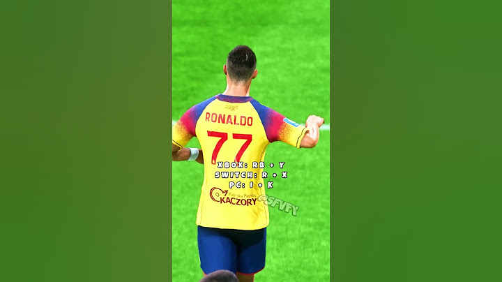 Ronaldo with a Cool Celebration in EA FC 25