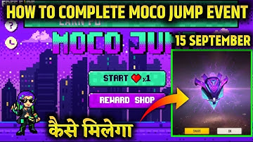 Moco Jump Event Free Fire | Free Fire New Event | How To Complete Moco Jump Event Free Fire