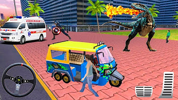 Tuk Tuk Auto Rickshaw Sim #42 - Gameplay Walkthrough  Android Ios Games