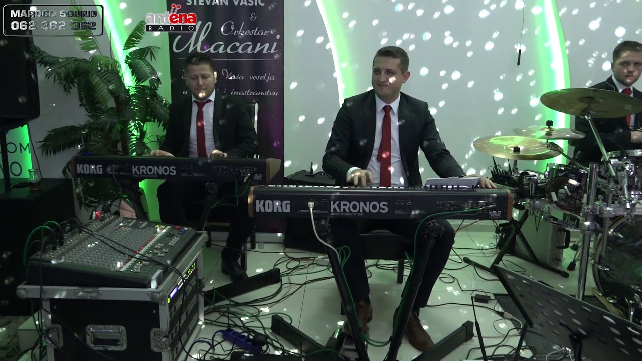 Stevan & Orkestar Macani (Dusica i Rus) - Najlepsi lagani mix , Hollywood Smederevo 2018