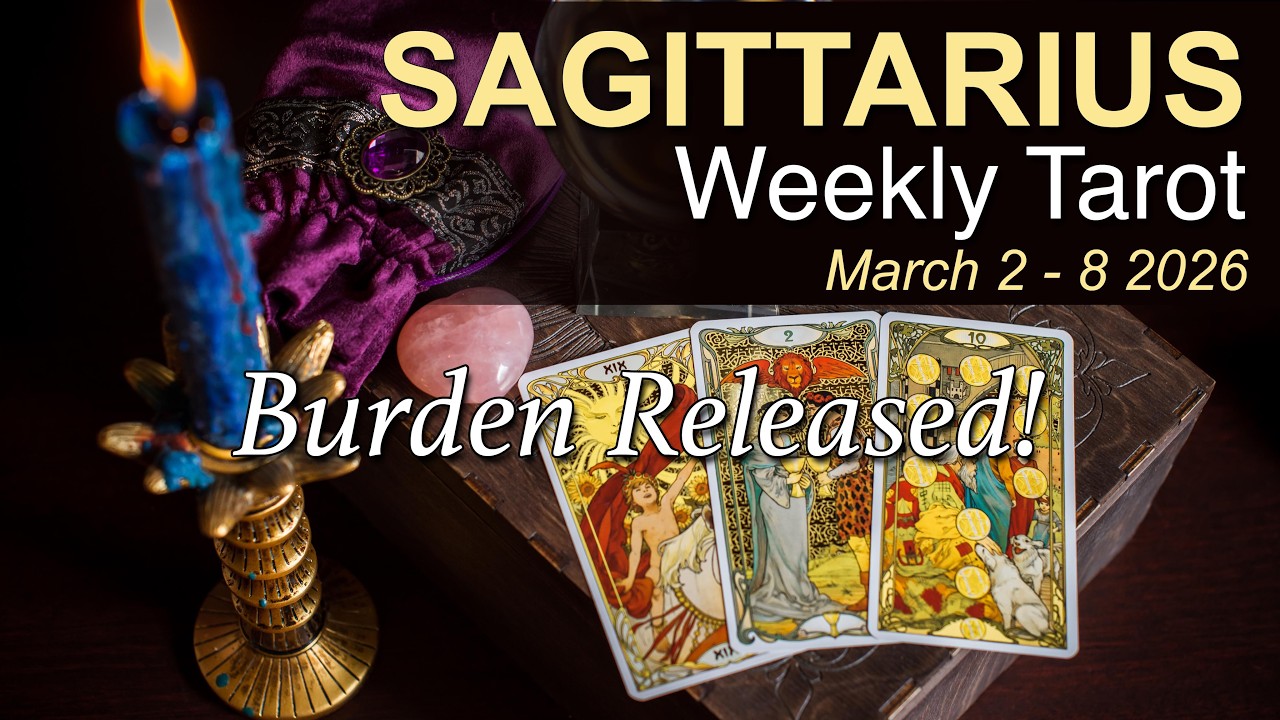 SAGITTARIUS Weekly Tarot ‘A DOOR OPENS AT THE PERFECT TIME!’ Intuitive Spiritual Guidance Mar 2 - 8