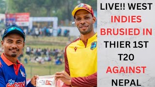 West Indies vs Nepal t20 series\/Nepal fans taste the sweet taste of victory