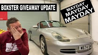 So THIS happened to the Boxster 986 Giveaway Car - PART 1