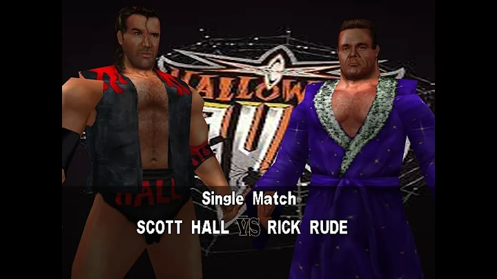 WCW Feel The BANG v1.1 Matches - Scott Hall vs Rick Rude