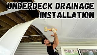 How to Install Underdeck Drainage System?  / Make the most of your outdoor living space