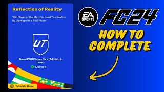 How To Complete The Reflection of Reality Challenge in FC 24(UEFA EURO 2024 Update)!!!