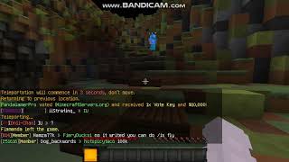 Hacker in OpSkyblock Server Extremecraft.net #24