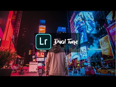 Tutorial Edit Foto di Lightroom Mobile - Dual tone