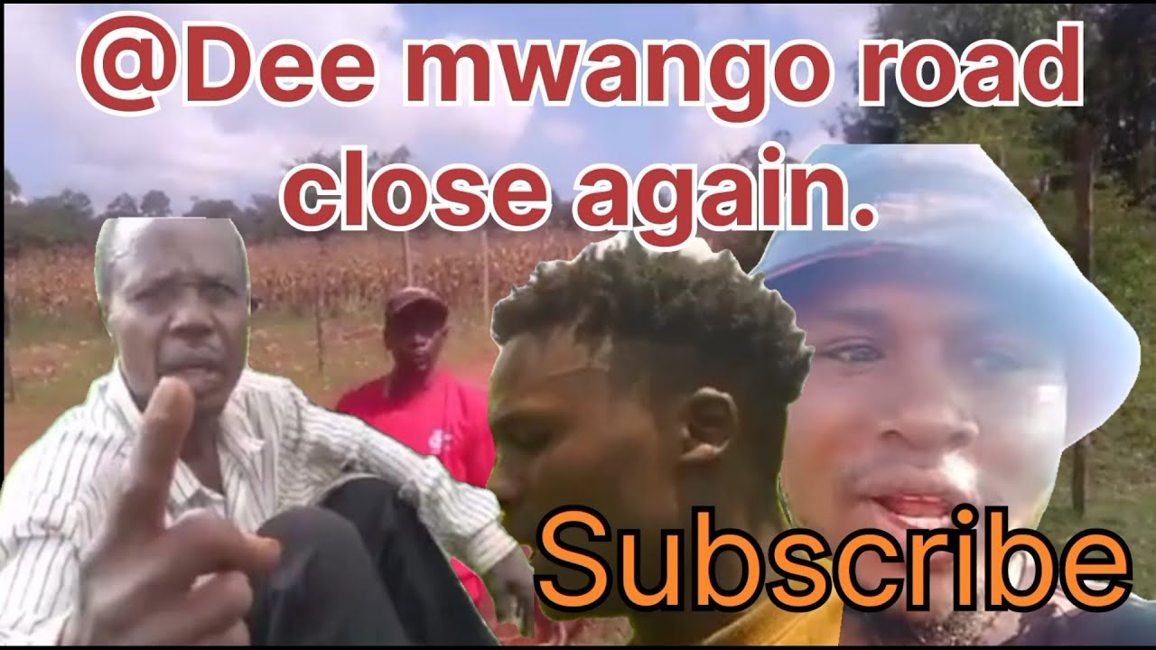 Срочные новости!!! Полицейское расследование @Dee mwango construction Дорога снова перекрыта забо...
