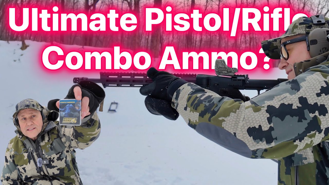 Тест патронов Buffalo Bore 180gr 10mm: пистолет против карабина (Energy Jump — это нечто!)