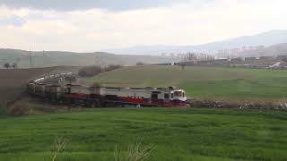 Akuple 33 Binlik Loko Ranfor 22 Binlik Loko Yağmur Eşliğinde Kurşunlu Rampasında Kurşunlu - Çankiri