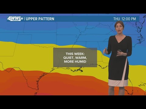 New Orleans Weather: It turns warmer and more humid this week - YouTube