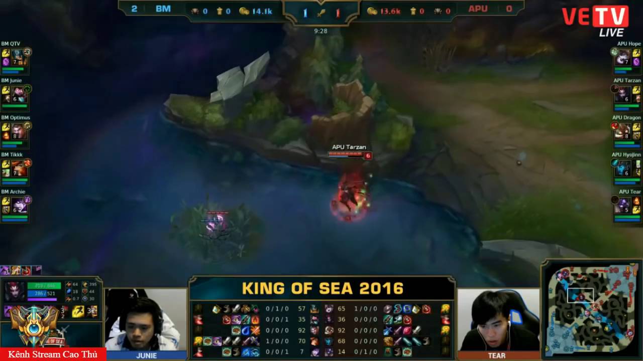 BM vs APU trận 3 King of SEA [ 27.01.2016 ] HD